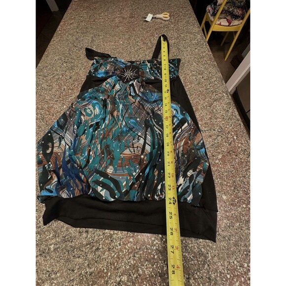 Y2K Boho Vintage Beaded Sequins Print Mesh  Crop Top Women V Neck  Camis esmeral - Picture 9 of 11